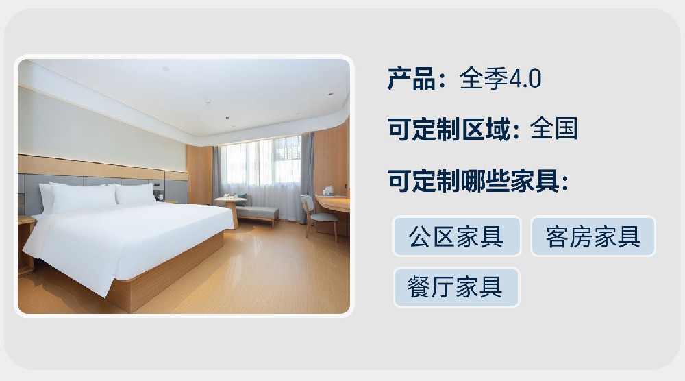 全季4.0【客房家具】